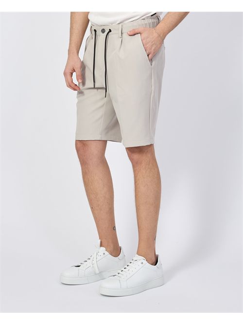 Yes Zee men's Bermuda shorts with elastic YES ZEE | P780-EW000899